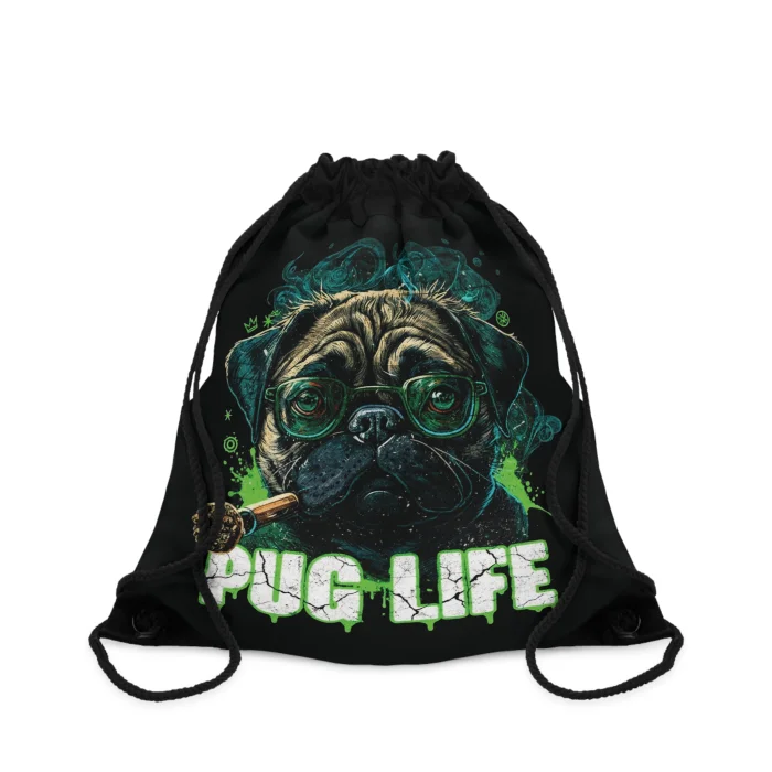 Worek z nadrukiem Pug Life
